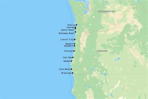 12 Best Places To Stay On The Oregon Coast Map Touropia