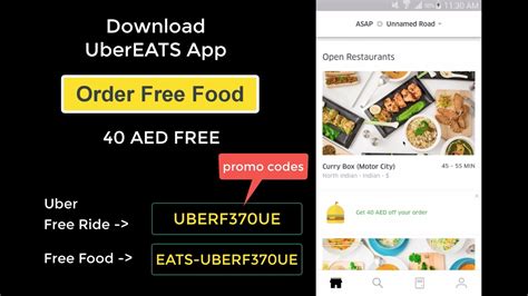 1) go to a known eats restaurant with eats bag and phone in hand. Order Free Food from UberEATS - Download App and Register ...