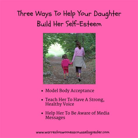3 ways moms can help daughters build self esteem warrenton women s counseling center