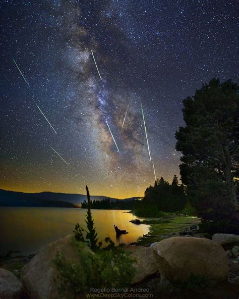 9 Beautiful Perseid Meteor Shower Photos Perseid Meteor Shower 2017