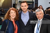 Nicholas Hoult with parents Glenis Brown and Roger Hoult attend the ...