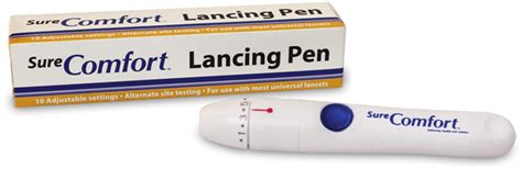 Surecomfort Lancets Safety Lancets Lancing Pen Alcohol Prep Pads