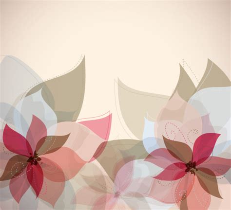 Floral Abstract Background Vector Illustration Free Vector Site