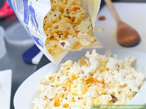 4 Ways To Make Microwave Popcorn Wikihow