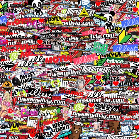 Assorted Logos Illustration Sticker Bomb Sticks Bombs Hd Wallpaper