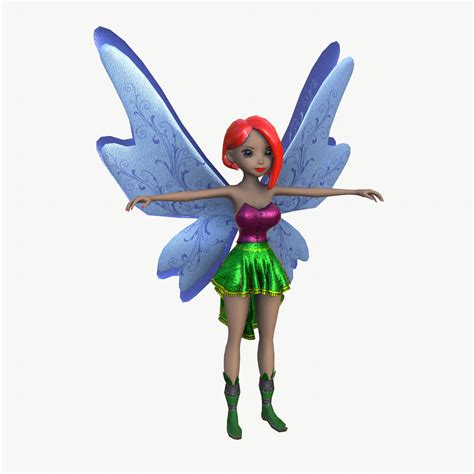 Fairy 3d Model Turbosquid 1160443