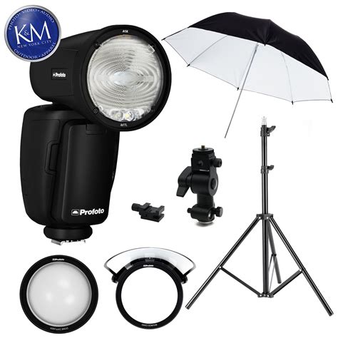 Profoto A1x Airttl S Studio Light For Sony W Umbrella Lightstand And