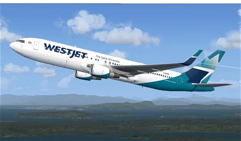 Fs2004fsx Westjet Boeing 767 338erwl 2 Microsoft Flight Simulator