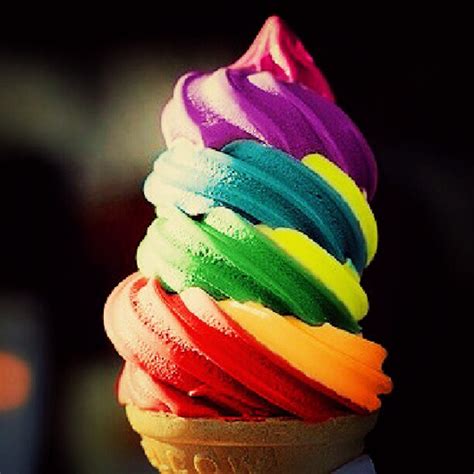 Colourful Ice Cream Colors Photo 34532427 Fanpop