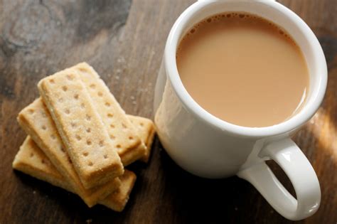 Mug Of Tea With Shortbread Biscuits Friends Of The Elderly