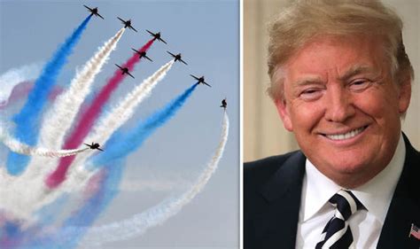 Donald Trump To Welcome Red Arrows To The Us As They Fly To America To