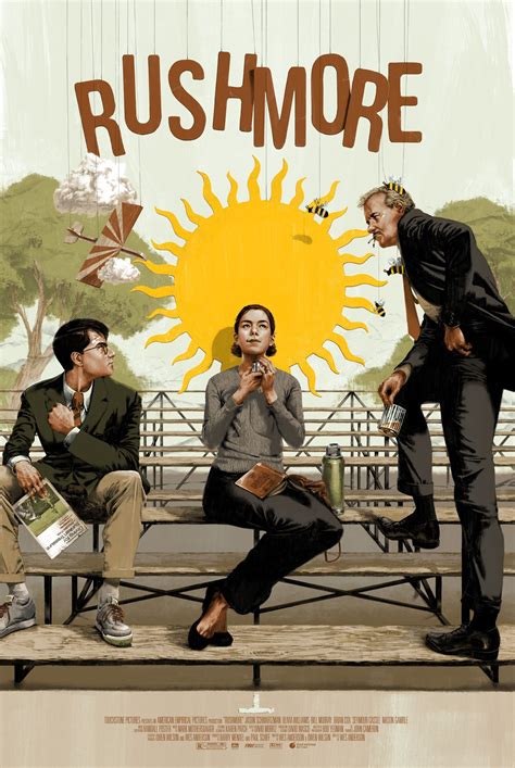 Rushmore 1998 1500x2238 Wes Anderson Movies Posters Wes Anderson