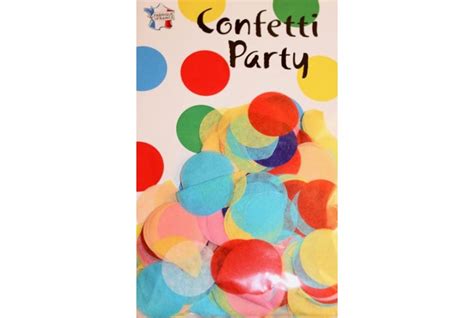 Confetti Papier De Soie Multicolore 25 Mm Anniversaire And Carnaval