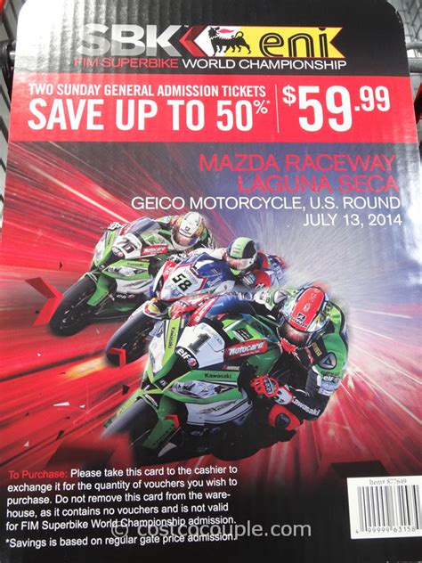 You can also purchase the gift card online at. eni FIM Superbike World Championship Gift Card