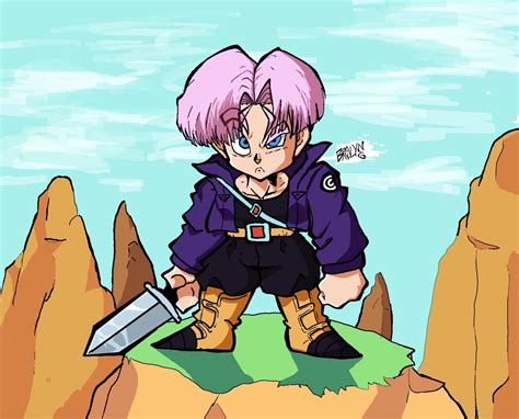 Trunks Ball By Broly On Newgrounds