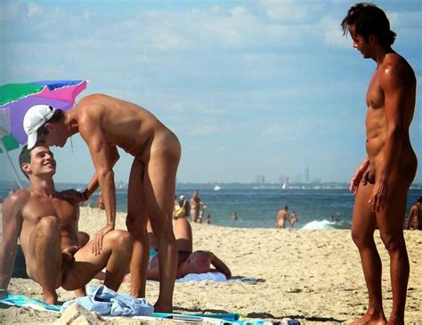 Bulge Naked Jock 体育会系 Foreskin Nude Beach 1130