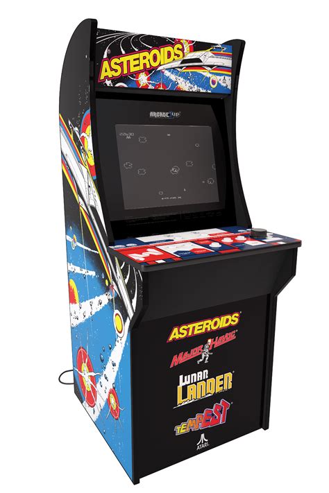 Video game console cabinet : Asteroids Arcade Machine, Arcade1UP, 4ft - Walmart.com ...