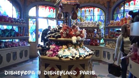 Disneyland Paris Sir Mickeys Boutique Walkthrough Disneyopa Shop Youtube