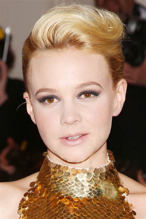 Carey Mulligan Hair Styles And Makeup Beauty Look Book Glamour Uk