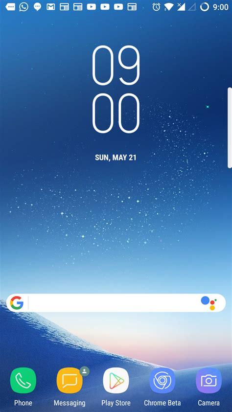 Tap display time with seconds. How to get samsung galaxy S8 home screen looks in any ...
