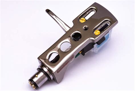 Titanium Plated Headshell Mount With Cartridge And Stylus