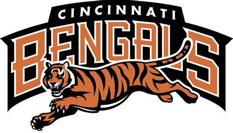 Cincinnati Bengals Logo With Tiger Symbol Clipart Png Transparent