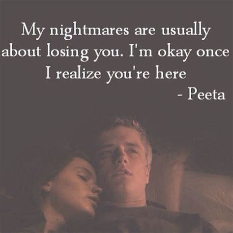 Peeta And Katniss Hunger Games Quotes Hunger Games Hunger Games