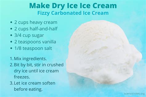 How To Make Dry Ice Ice Cream