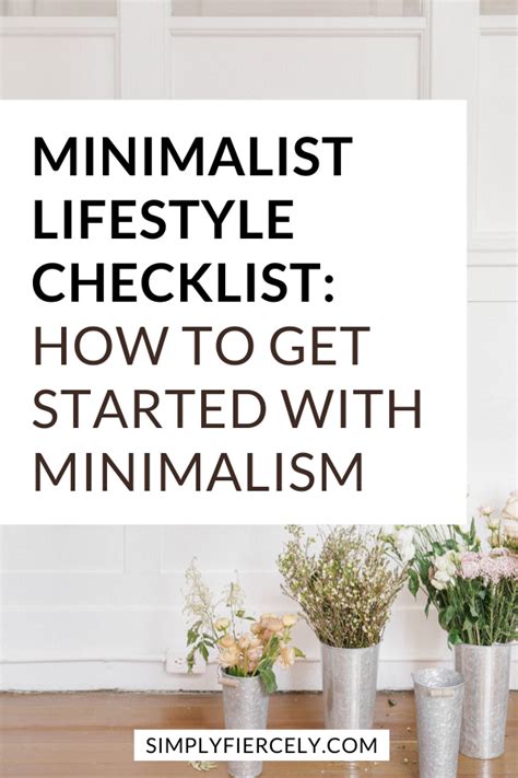This Minimalist Lifestyle Checklist Is Perfect For Anyone Just Getting