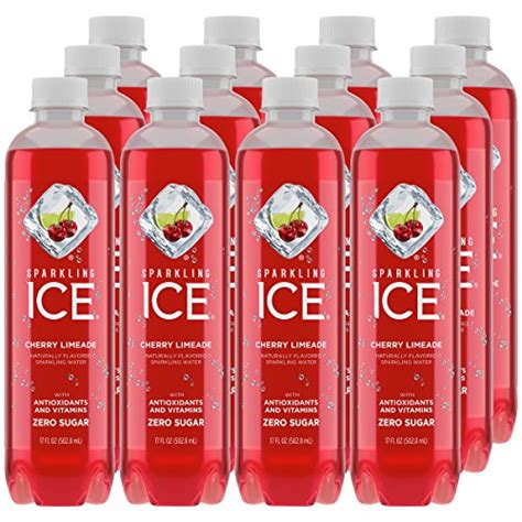 Sparkling Ice Cherry Limeade 17 Ounce Bottles Pack Of 12 Buy