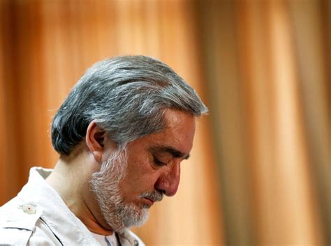 Abdullah Abdullah Says He Cant Trust Officials Tally Of Afghan Vote The New York Times