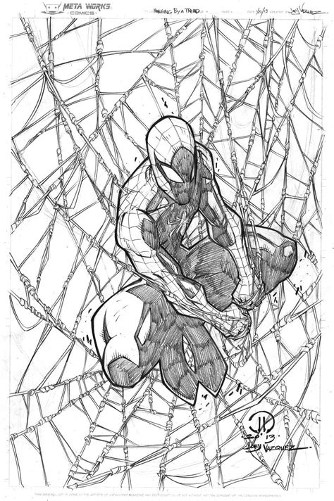 Hanging By A Tread By Joeyvazquez On Deviantart Comic Book Characters