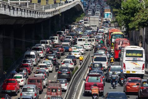 Traffic Manila Philippines Edsa Stock Photos Pictures And Royalty Free