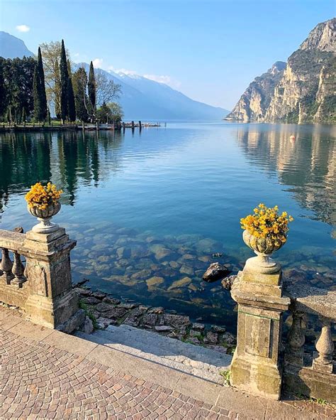 Riva Del Garda Lake Garda Happy Friday With This Cool Capture Of The