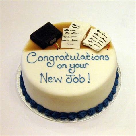 New Job Job Celebration Congratulations Cake New Job Party