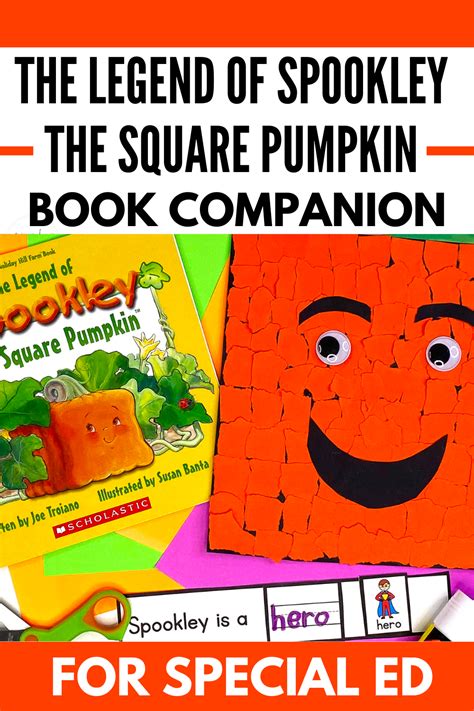 The Legend Of Spookley The Square Pumpkin Book Companion For Special