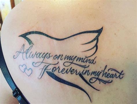 Memorial Tattoos For Husband Ideas In Loving Memory Tattoos Memorial