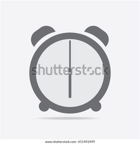 Clock Icon Oclock Vector Illustration Stock Vector Royalty Free