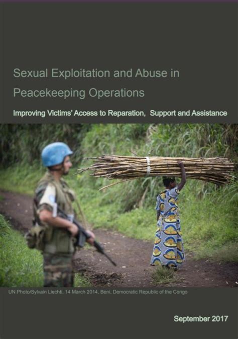 Sexual Exploitation And Abuse In Peacekeeping Operations Improving