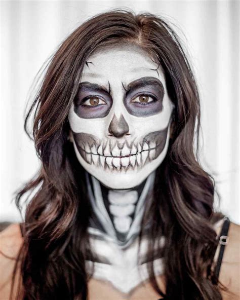 Maybe you would like to learn more about one of these? Skeleton Makeup | Martha Stewart