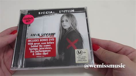 Unboxing Avril Lavigne Under My Skin Special Edition Album Cd Dvd Youtube