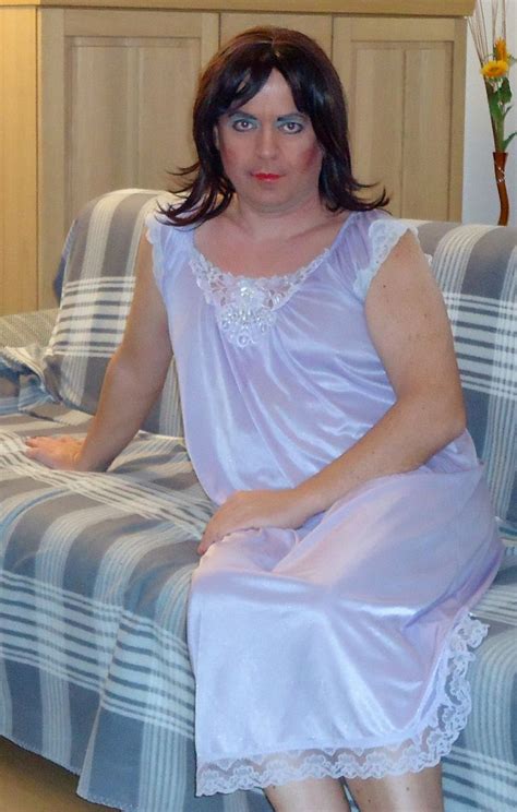 Crossdresser Britta Korrell Dessous Negligee Nachtkleid Womens Nightgowns Transgender