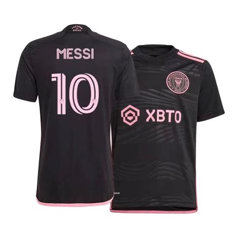 Maillot Inter Miami Leo Messi 2023 2024 Domicile Extérieur Etsy France