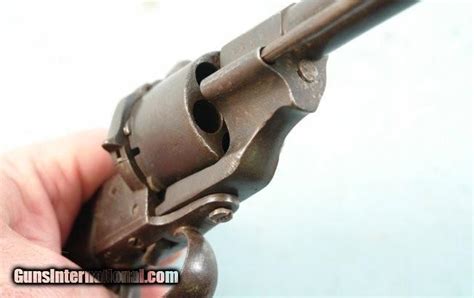 Original Civil War Lefaucheux 12mm Pinfire Model 1854 Army Revolver