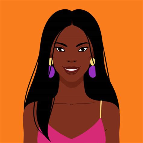 Straight Hair Cartoons Illustrations Royalty Free Vector Graphics And Clip Art Istock