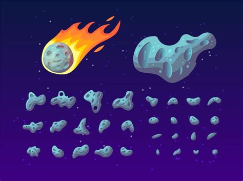 Asteroids Arcade Sprite Sheet