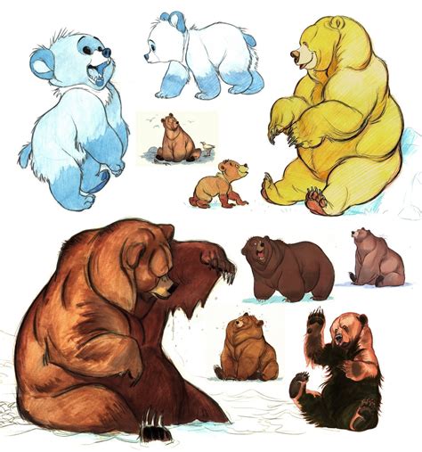 Character Design Cartoon Bear Character Character Design References