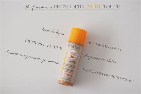 Importancia De Un Buen Foto Protector Photoderm NUDE Touch Fashion