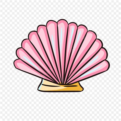 Sea Shell Clipart Transparent Png Hd Hand Painted Purple Shell Sea