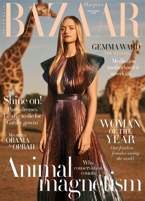 Harper S Bazaar Australia Back Issue December 2018 Digital In 2021 Fashion Magazine Cover